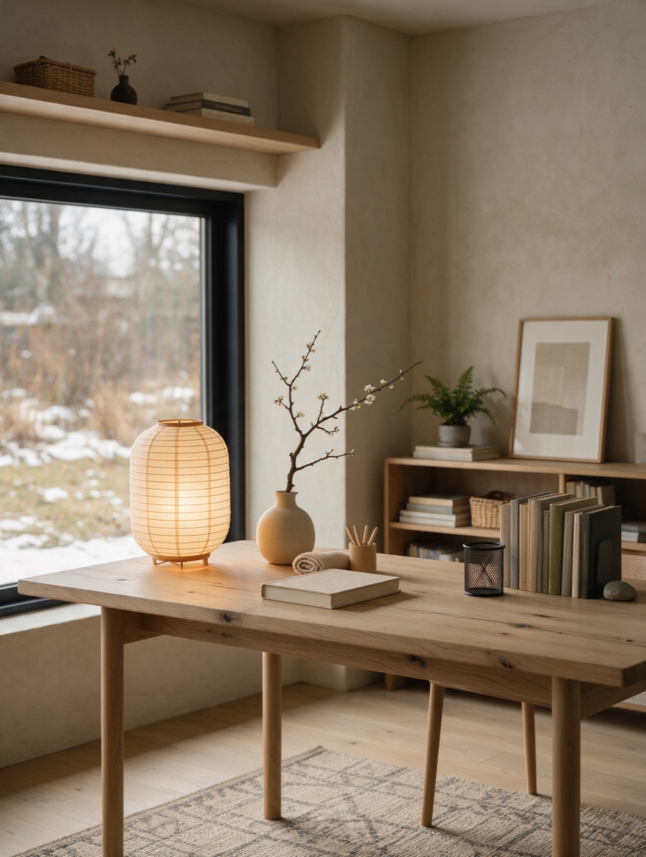 Bureau japandi
